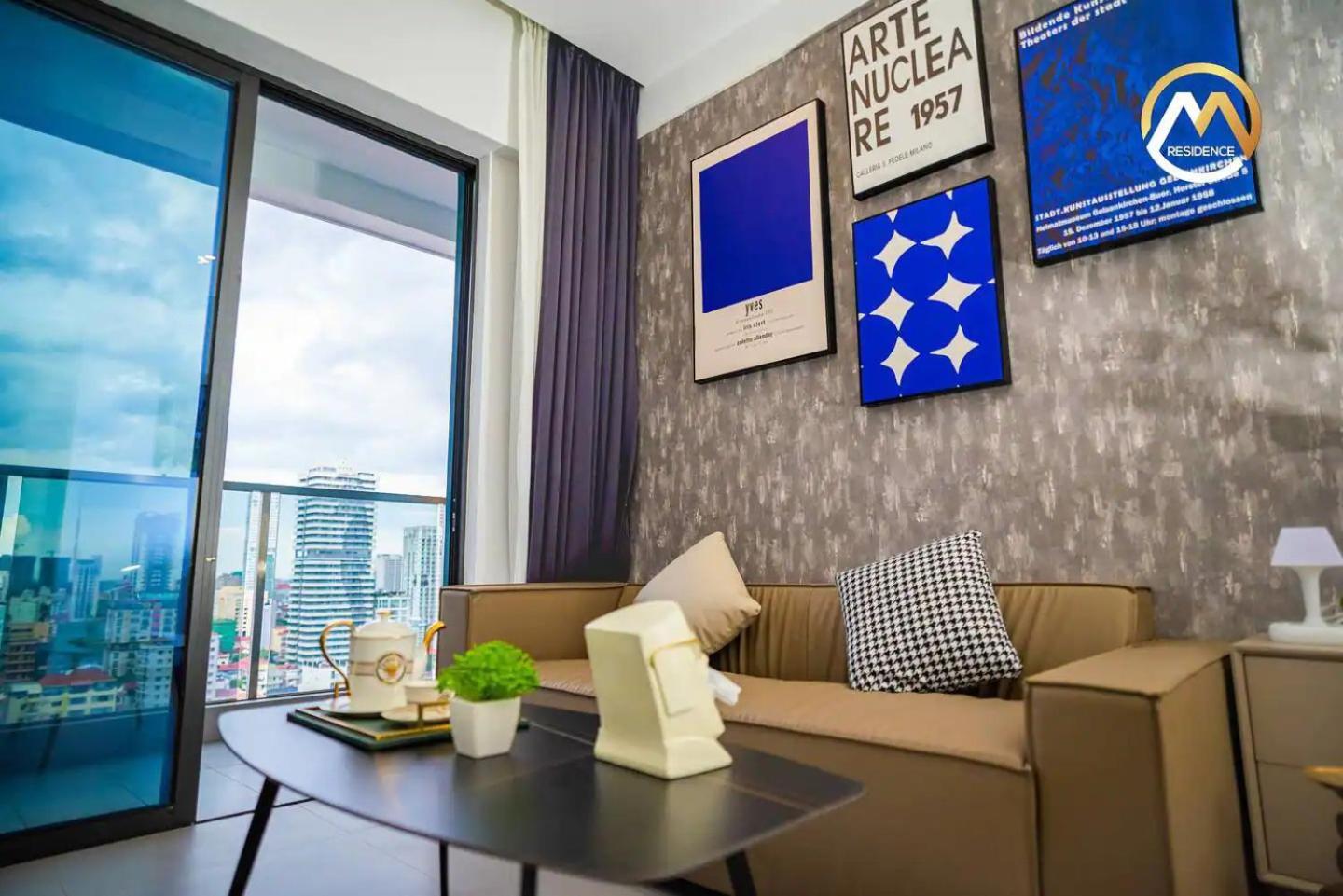 Hotel Serviced Apartments Top One Infinity Pool With View Of 360 Degree Phnompenh Exteriér fotografie