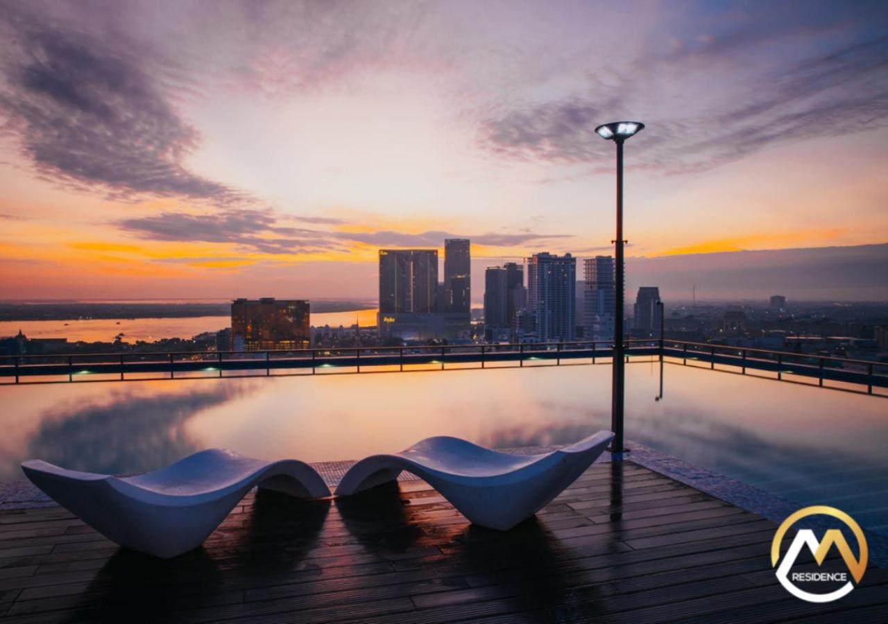 Hotel Serviced Apartments Top One Infinity Pool With View Of 360 Degree Phnompenh Exteriér fotografie