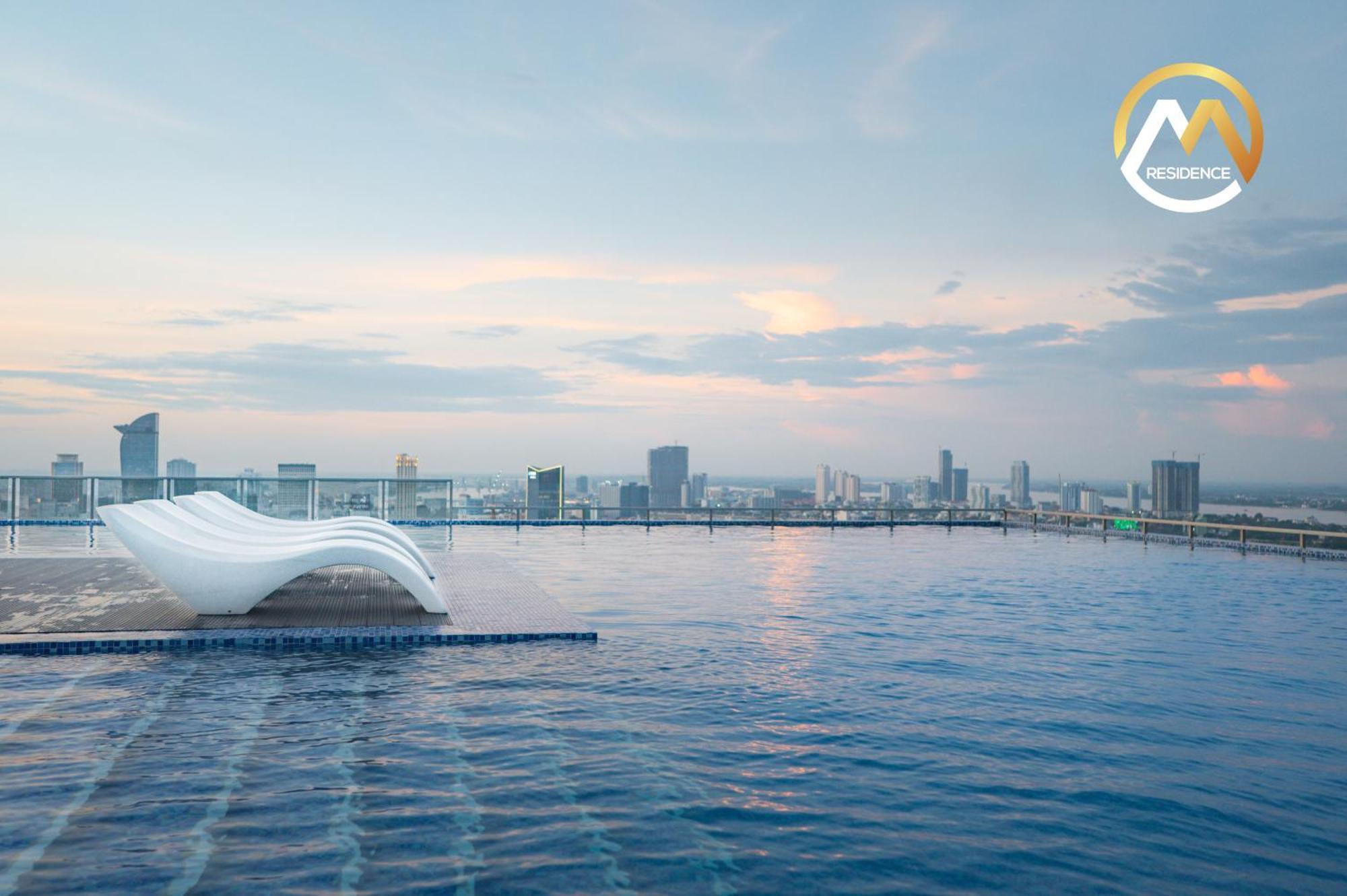 Hotel Serviced Apartments Top One Infinity Pool With View Of 360 Degree Phnompenh Exteriér fotografie